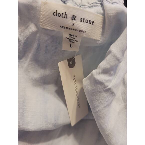 Cloth & Stone Chambray Tank - New - Large - Picture 6 of 8